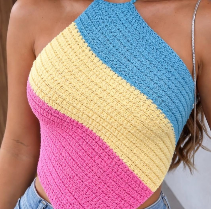 Cardigan Crochê Leila